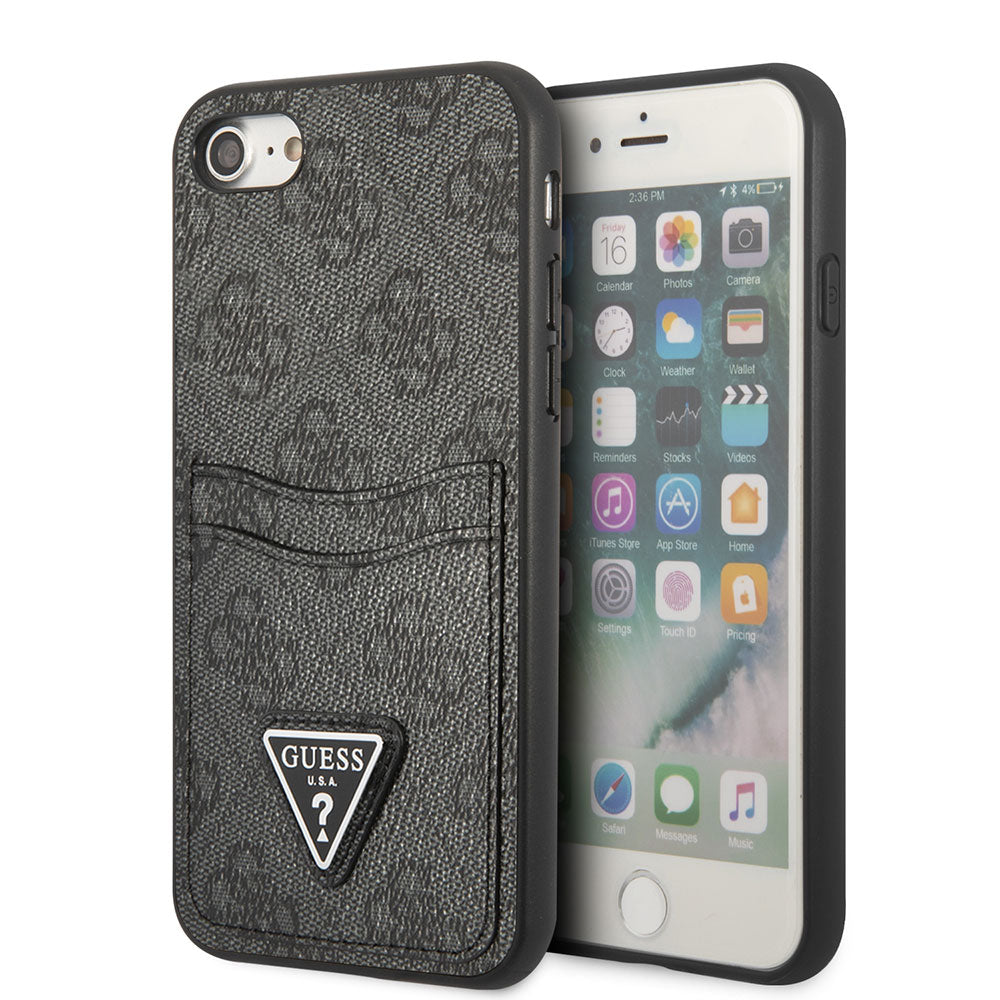 Guess iPhone SE 2022 Çift Kart Bölmeli Telefon Kılıfı - 1 Guess iPhone SE 2022 Çift Kart Bölmeli Telefon Kılıfı - 1